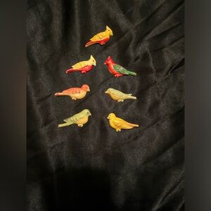 Vintage Small Birds Fridge Magnets